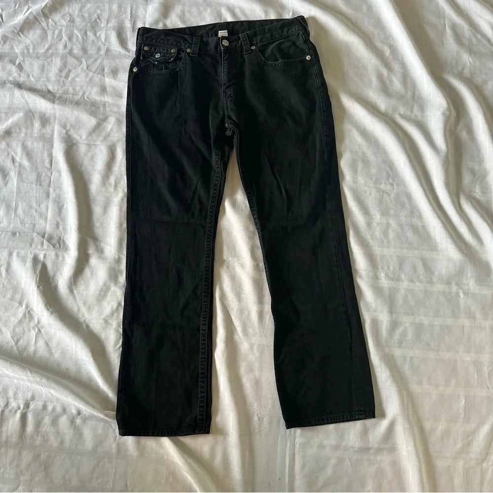 True Religion Black Distressed & Jeans Shorts Collection